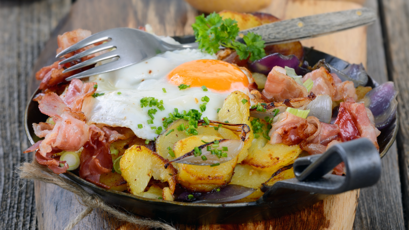 Fürjtojás recept sült tojás elkészítéséhez