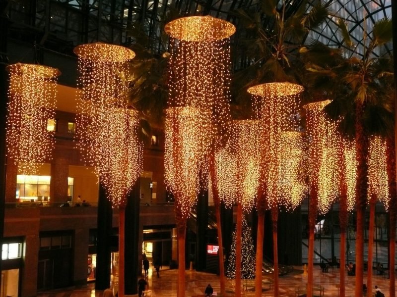 giardino d'inverno fulmineo di natale