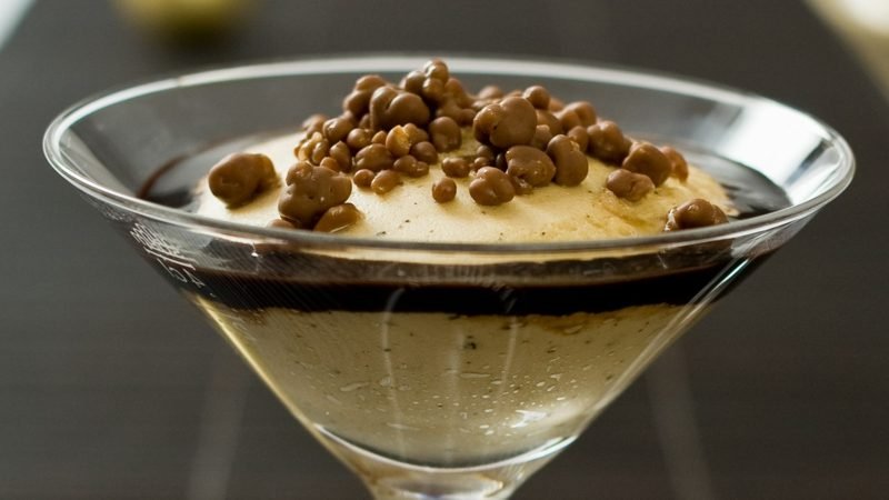 Karácsonyi desszert kávé kardamom krém