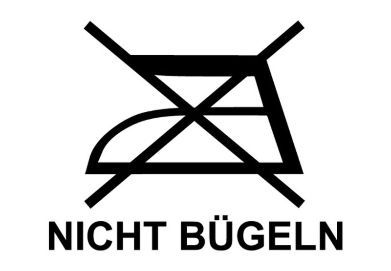 I simboli delle lavatrici non stirano Significato del segno della lavanderia