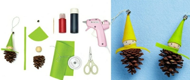 Patuljci čine češeri neophodnim materijalom