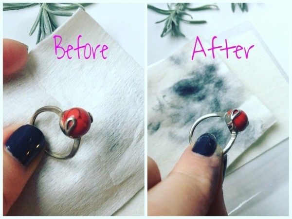 Nettoyer les bijoux en argent Remèdes à la maison Nettoyer les bijoux en argent