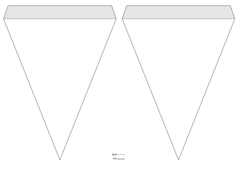 Napravite sami lanac zastavica - besplatni predlošci za ispis