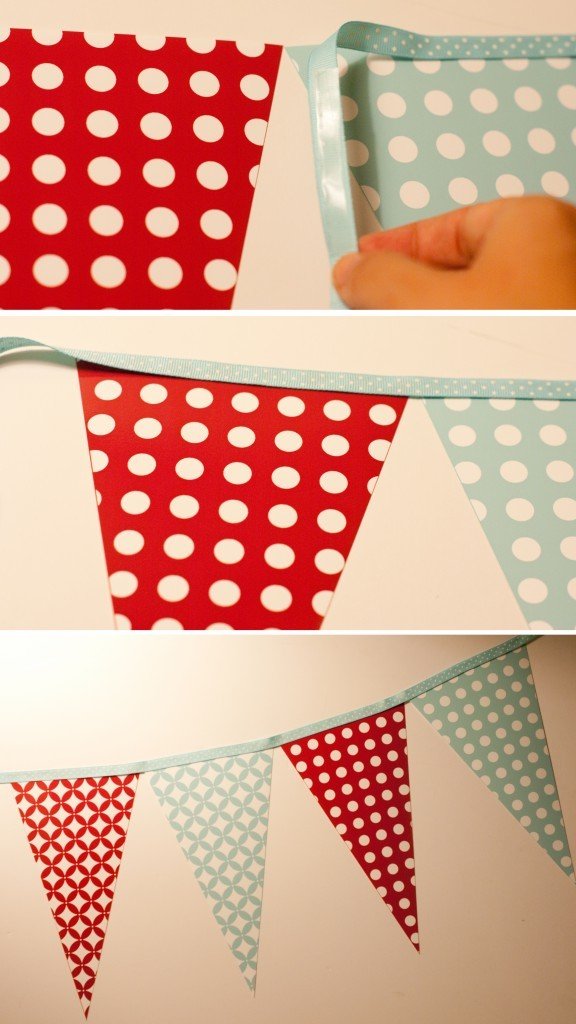 Napravite vlastite DIY upute za lanac zastavica