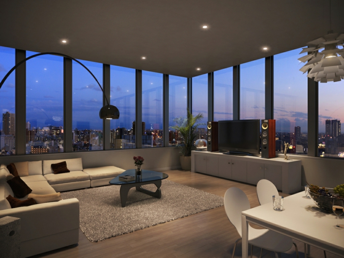 Opremanje apartmana idejom dizajna interijera životnih trendova