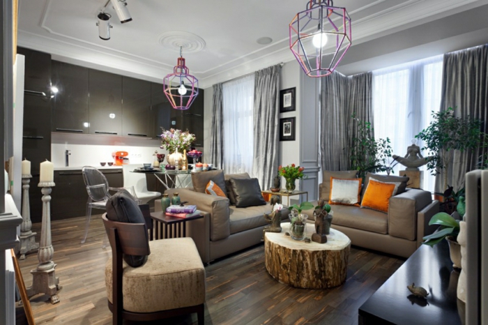 namještaj za dnevnu sobu dnevni trendovi opremanje savjeti žive ideje