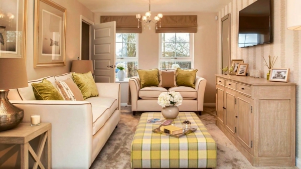 idées de couleurs pour le salon à carreaux couleurs d'aujourd'hui